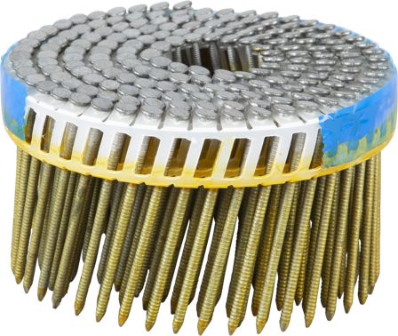 ESSVE 774295 Maskinspiker coil, Ø 2,5 mm, 15°, FZV 2,5 x 65 mm, 1750-pakning, Innfesting
