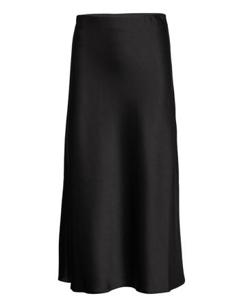 Joyce 85 Skirt Knælang Nederdel Sort Andiata