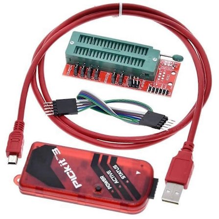 PICKIT3 Programmer + PIC ICD2 PIC Kit 2/3 Programmeringsadapter Universal Programmer FZ0508
