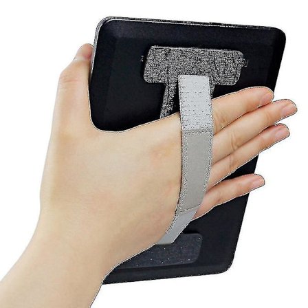 Universell Tablet Handhållen Grepprem Hållare Halkfri Finger Sling Band Rem Ställ Klistermärke För Tablet Från 6-10,5 Tum