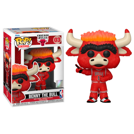 Pop Figure Nba Mascots Chicago Benny The Bull