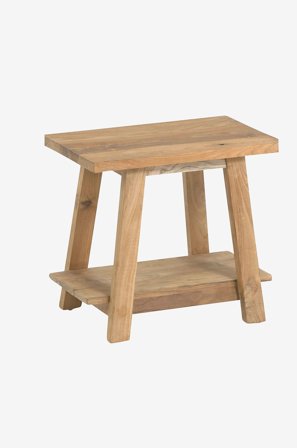 Kave Home - Fotskammel Safara - Flerfarget - Barstoler & -krakker - Fra Homeroom