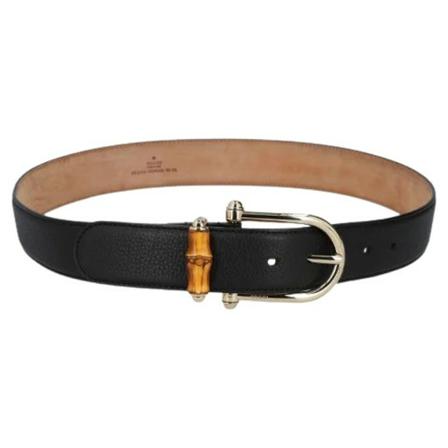 Gucci Vintage, Pre-owned Leather belts Zwart, Dames, Maat:ONE Size,leer