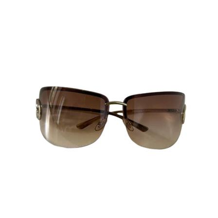 Gucci Vintage, Pre-owned Sunglasses Bruin, Dames, Maat:ONE Size