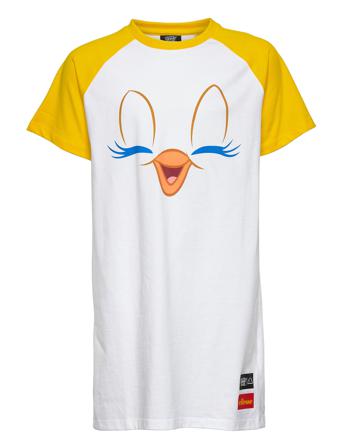 El Tweet Jnr Dress Dresses & Skirts Dresses Casual Dresses Short-sleeved Casual Dresses Monivärinen/Kuvioitu Ellesse