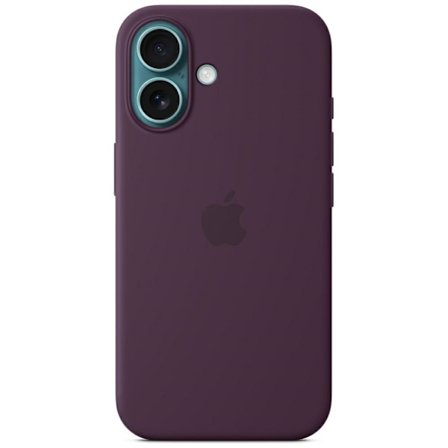 Apple Mobilskal till iPhone 16 MagSafe Silicone - Plum