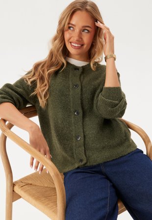 SELECTED-Slflulu Ls Knit Short Cardigan-XS