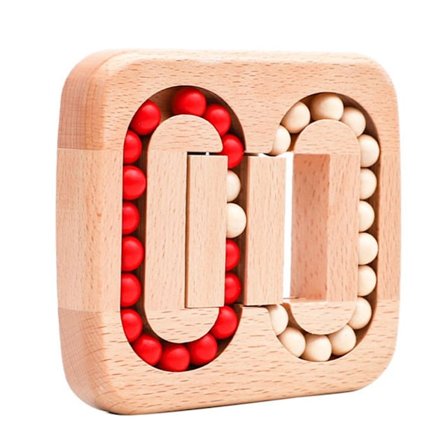 Trelåsleke i tre for barns intelligens Ming Luban-låser Tradisjonell hjernetrim-puslespill Pedagogiske leker Gamle kinesiske stammelåser