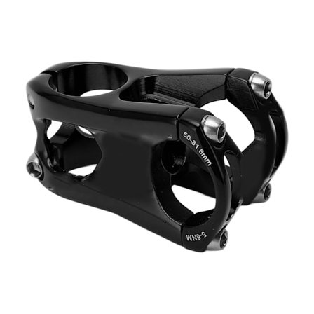 ZTTO Sykkelstem i Aluminiumlegering 31.8mm Kort Stem for Terrengsykkel Landeveissykler Svart