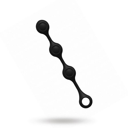 Anal Essentials - Weighted Anal Balls - Black - Vuxen.se - Analkulor