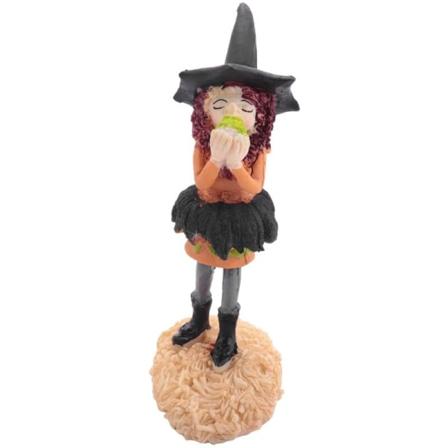 Halloween Heks Figur Dekoration Heks Duer Mini Magiske Heks Halloween Dekorationer Desktop Dekoration -D