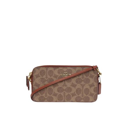 Coach ‘Kira’ shoulder Taske Brun, Dame Skuldertasker, Størrelse: ONE Size