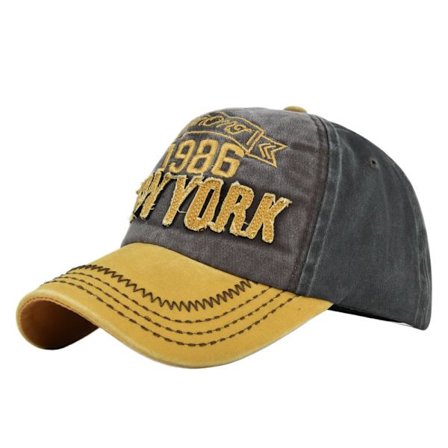 Färgblock broderi cap YORK broderad cap tredimensionell broderi cap solhatt grossist