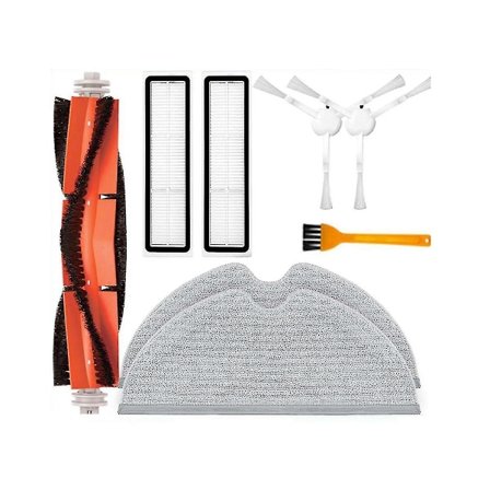 Kompatibel med D9 Bot L10 Pro Trouver Robot Lds Støvsuger Finder Dele Hoved Sidebørste Moppe Hepa Filter