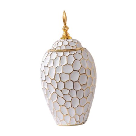 Porslins Ingefärskruka Keramisk Vas Nordisk Stil Keramisk Blomvas Teförvaring (FMY)