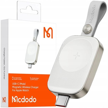 MCDODO USB-C INDUKTIV KLOCKLADDARE FOR APPLE WATCH 8 9 SE ULTRA STRAP