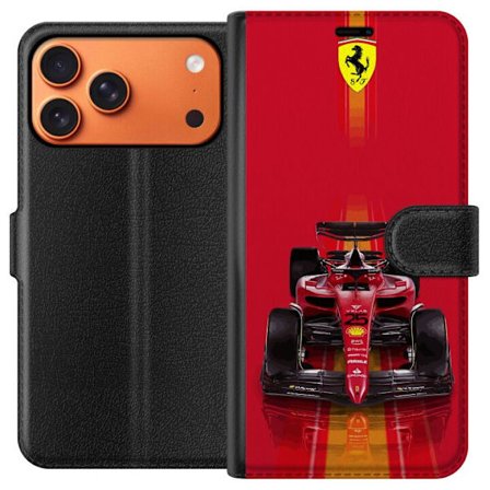 Yhteensopiva Lompakkokotelo Apple Apple iPhone 17 Pro Max Ferrari Formula 1 -auto ikonisessa punaisessa muotoilussa urheilullisella tarkkuudella