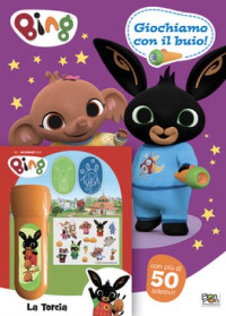 Giochiamo con il buio. Bing. Ediz. a colori. Con torcia. Con 50 Adesivi Cristina Panzeri