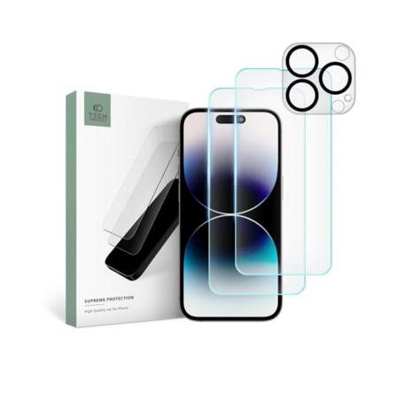 Iphone 14 Pro Max • 2x Skärmskydd + Kameralins • 9h Härdat Gl...