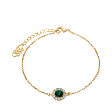 Lily and Rose Celeste Bracelet - Emerald Smycken & klockor Dam Grön ONESIZE
