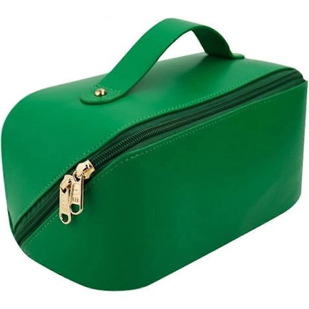 Kosmetiikkalaukku Matkalaukku, Suuri Kapasiteetti Korkealaatuinen Ihonhoito Meikkilaukku & Toilettilaukku Kahvalla, Vedenpitävä Toilettilaukku 