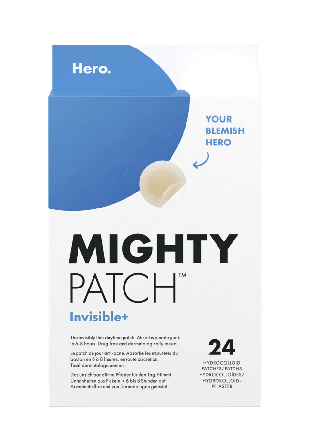 HERO Mighty Patch Invisible+ Ansiktsmask & peeling Dam 24 patches