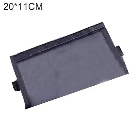 Bærbar Transparent Mesh Blyantspung Pen Etui Opbevaringspung Kontor Skoleforsyning