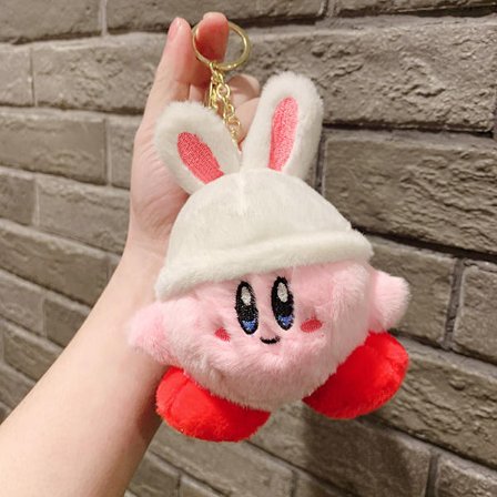 Sød lille dukke, par taske vedhæng, plyslegetøj dukke nøglering, dukke vedhæng