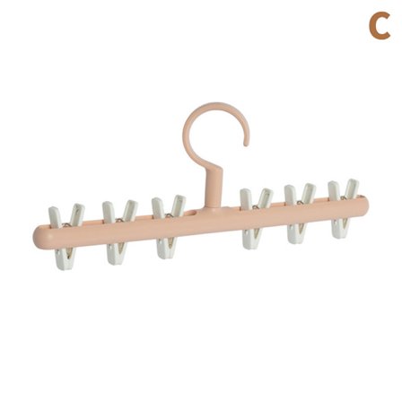 4 kpl 6 klipsiä Hatut Sukat Organizer Ripustin