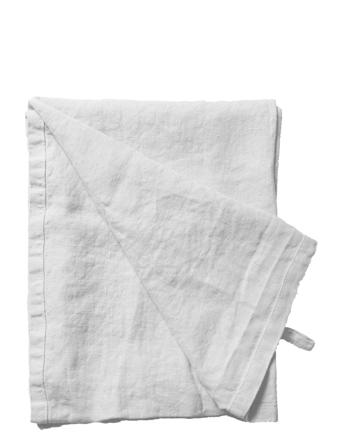 Håndklæde-Hør Basic-Vasket White Au Maison