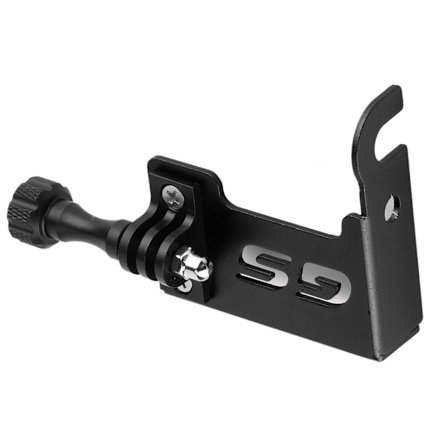 Motorcykelkamerastativ i metall, stöldskyddsfäste passande för R1200GS LC (Svart)