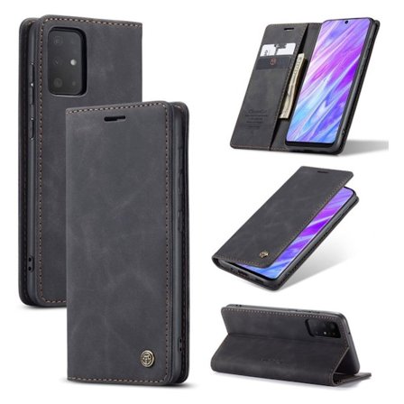 CaseMe Samsung Galaxy S20 Plus Vintage Etui - Svart