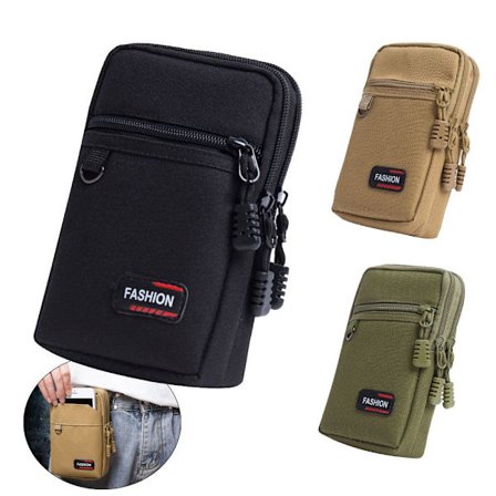 Molle Väska Midja Fanny Pack Mobiltelefonväska ARMY GREEN army green