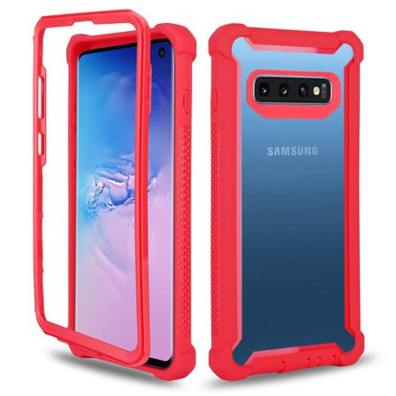 Profesjonelt ARMY beskyttelsesdeksel til Samsung Galaxy S10e Röd