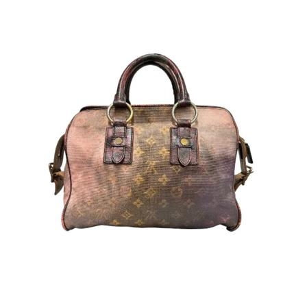 Louis Vuitton Vintage Pre-owned Canvas handvskor brun, Dam Vintage Väskor, Dam, Storlek: ONE SIZE