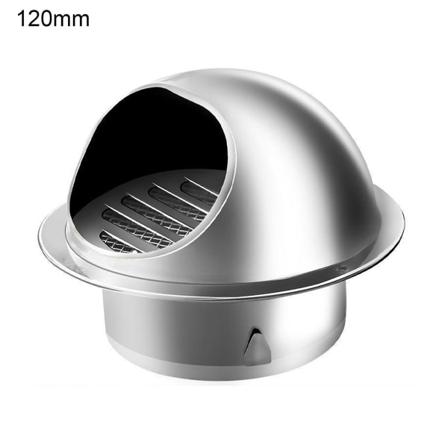 50-200 mm ruosteenesto seinä tuuletusaukko kiinteä solki sateenpitävä kiillotettu paksunnettu cover tuuletuskansi ulkokäyttöön Mengxi 120mm