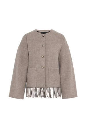 Carla Lambswool jacket Desert L/XL