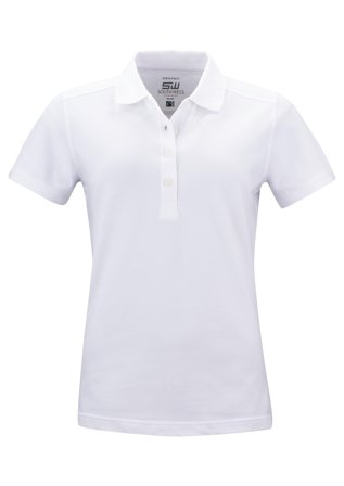 South West Magda Polo T-shirt hvid Hvid, Tøj
