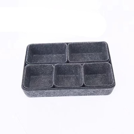 Stofkasser til nem organisering, 8-pak