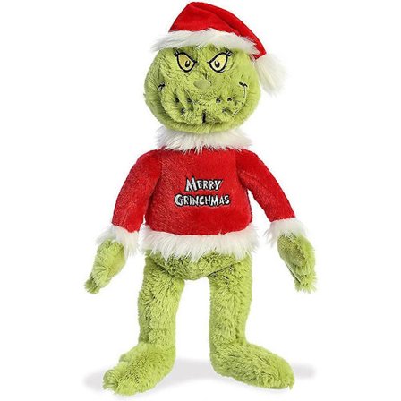 40cm God Jul Grinchen Plyschleksak Julhatt Monster Fylld Dock Barnpresent