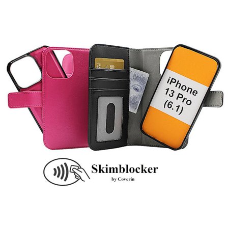 Skimblocker Magnet Fodral iPhone 13 Pro (6.1)