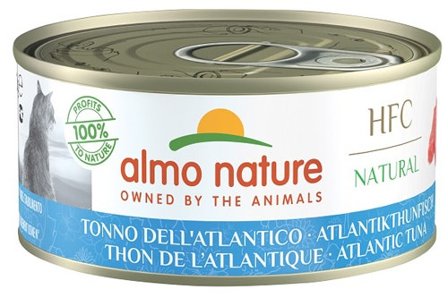 Almo Nature HFC Natural Cibo Umido Tonno Dell'Atlantico Per Gatti