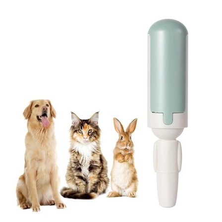 Rull for fjerning av dyrehår, gjenbrukbare ruller for dyrehår, børste for å fjerne katte- og hundehår fra tepper, klær, sengetøy...