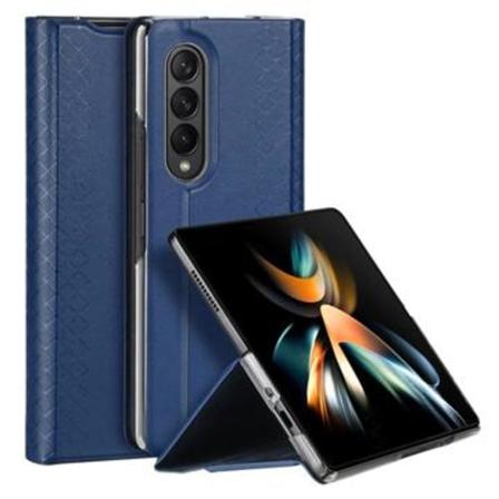 Dux Ducis Bril Samsung Galaxy Z Fold4 Flipfodral - Blå Blå