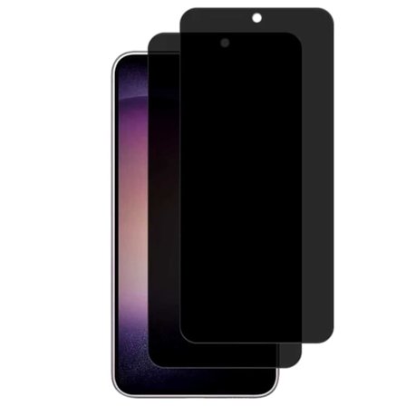 2-Pack Samsung Galaxy S24 Plus Privacy Skärmskydd HD Härdat Glas