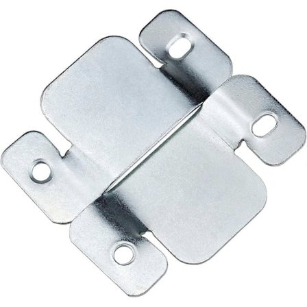 8 stk. store sofakonnectorer universal rustfrit stål sofakonnector møbelkonnektor lås sofabeslag