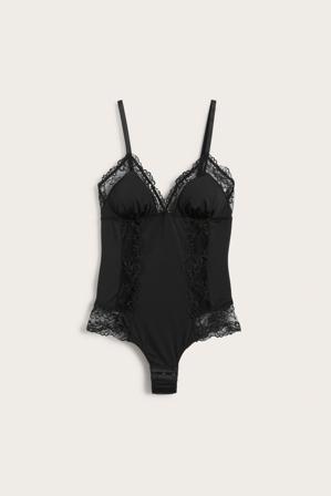 Stringbody | Svart | Dame | Kappahl