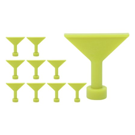 10 stk. sæt til fjernelse af buler i plast med høj hårdhed, præcis fastgørelse til køretøjsrørbuler