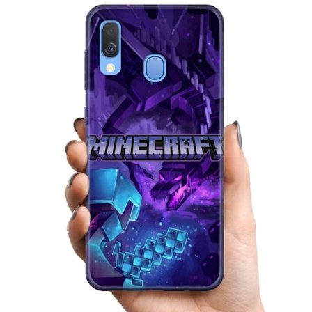 Kompatibelt Mobilskal till Samsung Samsung Galaxy A40 Minecraft