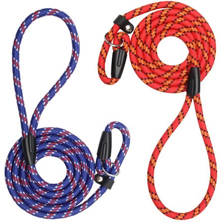 Coolrunner 2 stk. Slitesikker Hund Slip Tau Leash, 5 FT Hundetrening